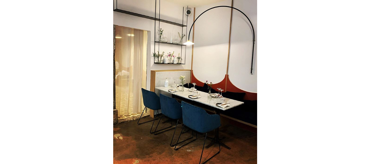 Ambiance Intérieure de la salle du restaurant Pouliche