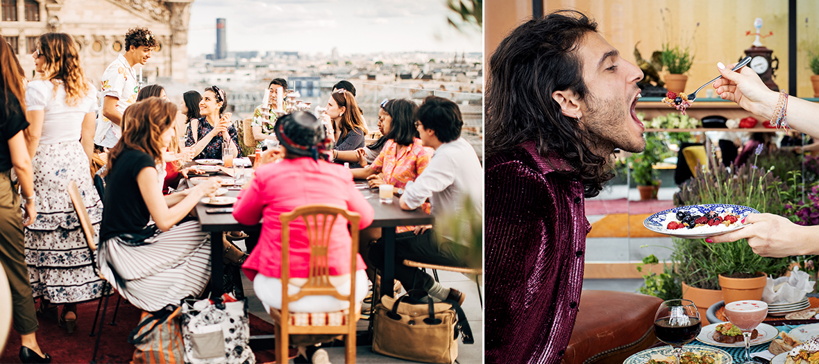 Rooftop du chef Julien Sebbag aux Galeries Lafayette Haussmann