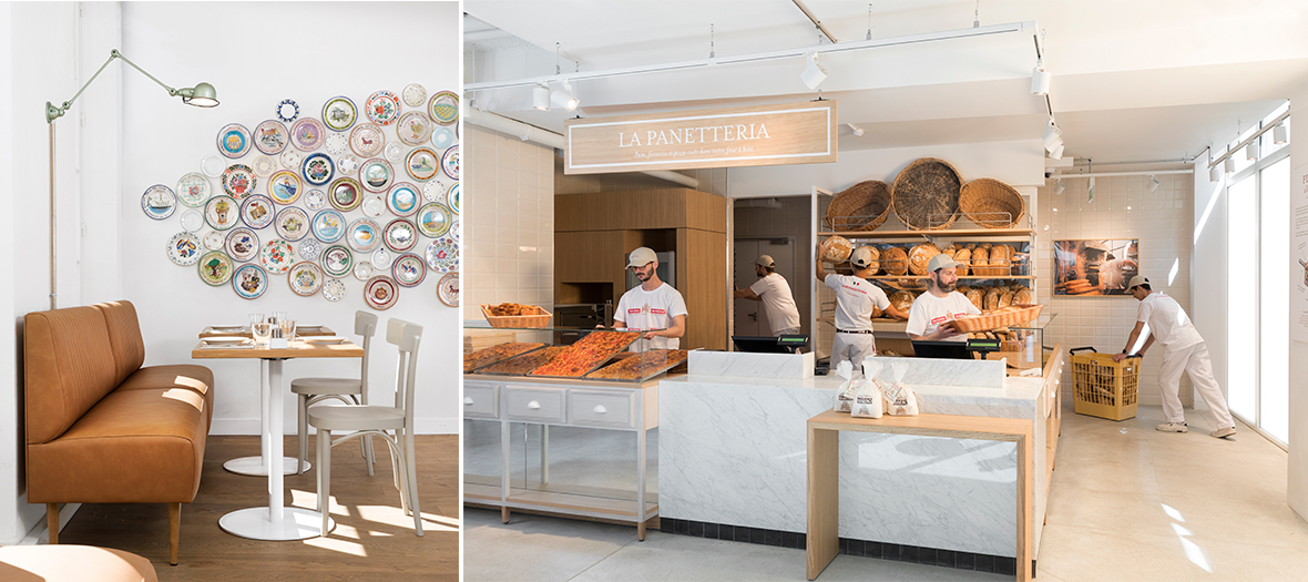 La panetteria à Eataly à Paris du producteur Mulino Marino