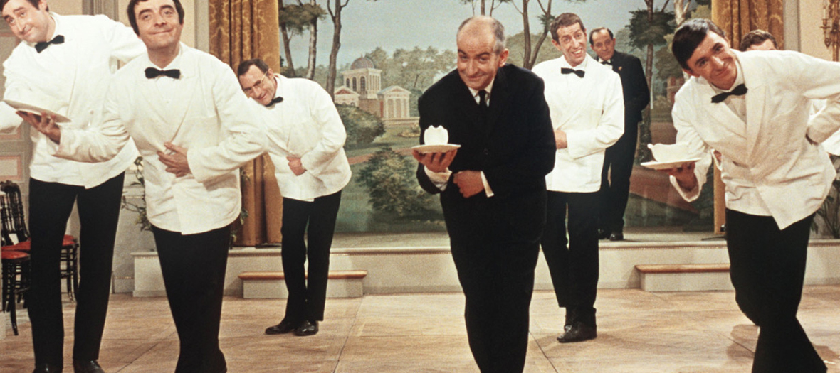 Louis de Funes in the french movie le grand restaurant