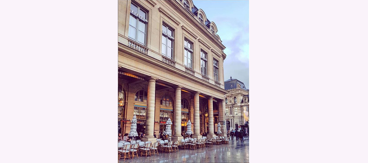 Terrasse du Nemours au Palais Royal