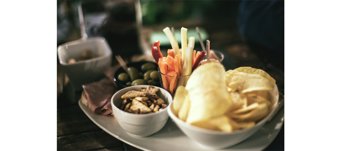 apéro crudité léger soir