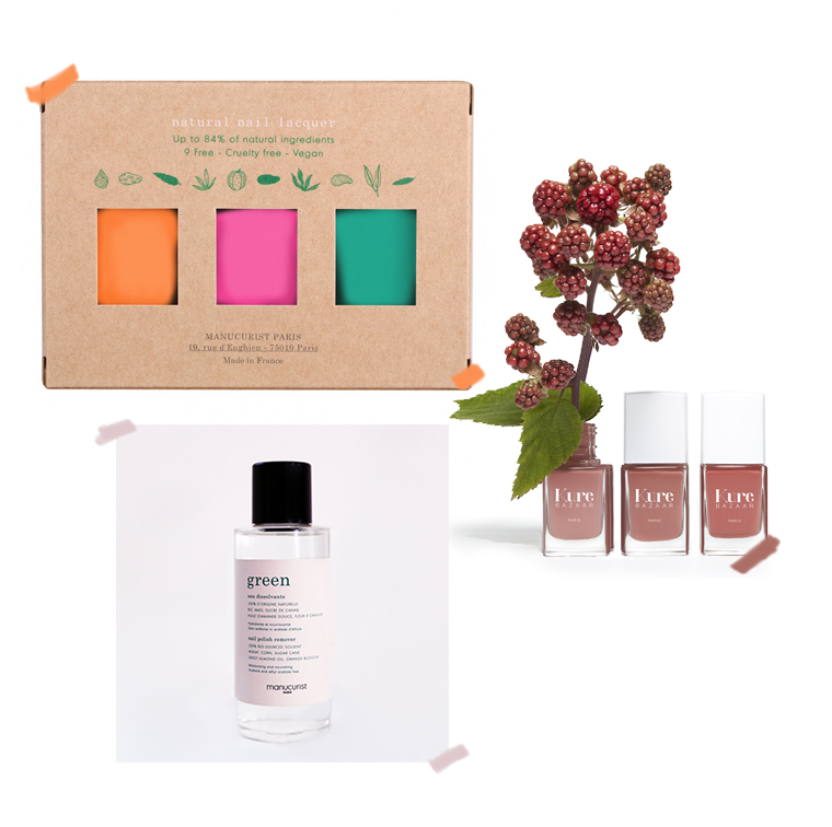 Coffret green, eau dissolvante et vernie à ongles Kure Bazaar