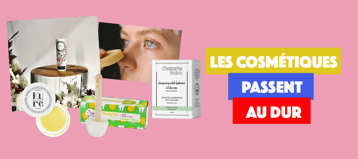 Shampoing, dentifrice, déodorant, parfum en solide