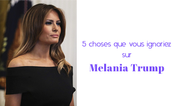 Livre Dear Melania