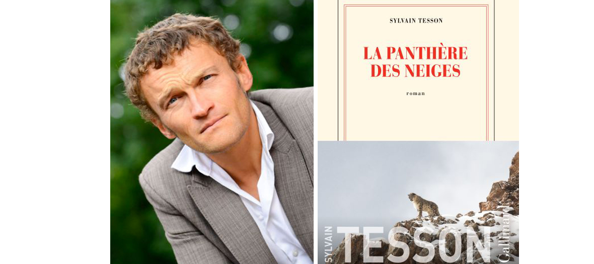 Portrait de Sylvain Tesson  auteur du livre La Panthere des Neiges