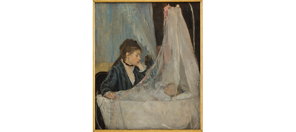 Huile sur toile de Berthe Morisot