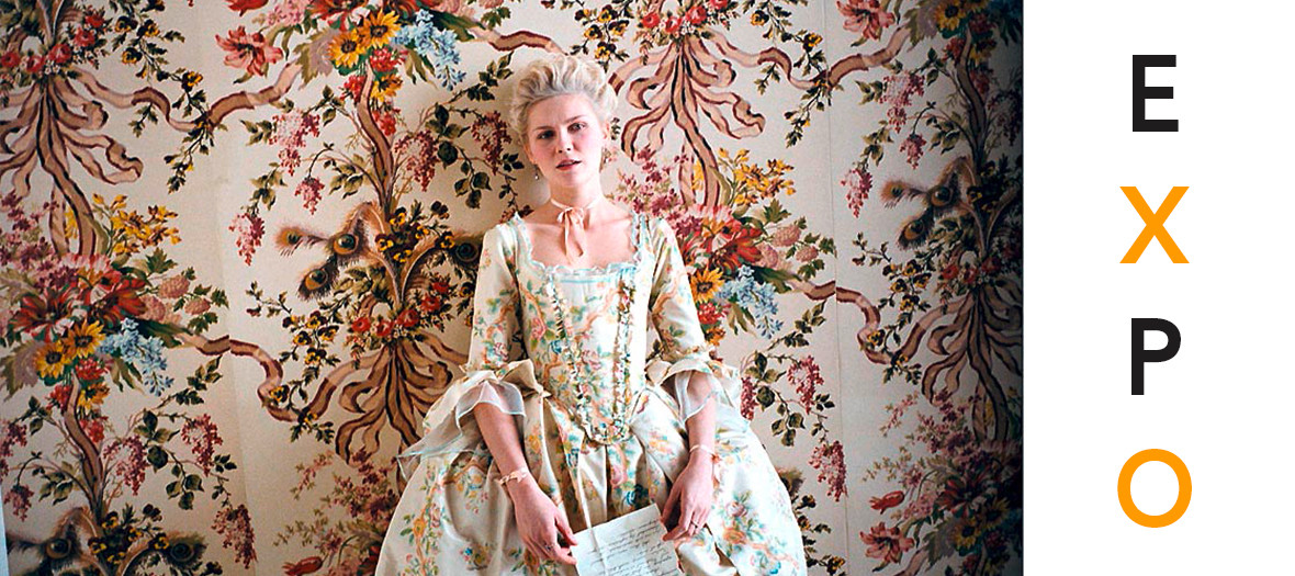 Kirsten Dunst in the Sophia Coppola movie Marie Antoinette