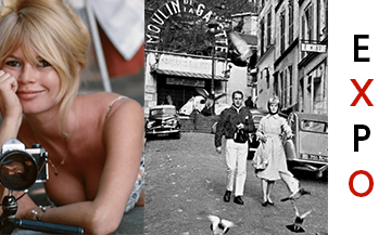 the superb Brigitte Bardot at the peak of her glory in a snapshot signed Gérard Géry, dated 1965.