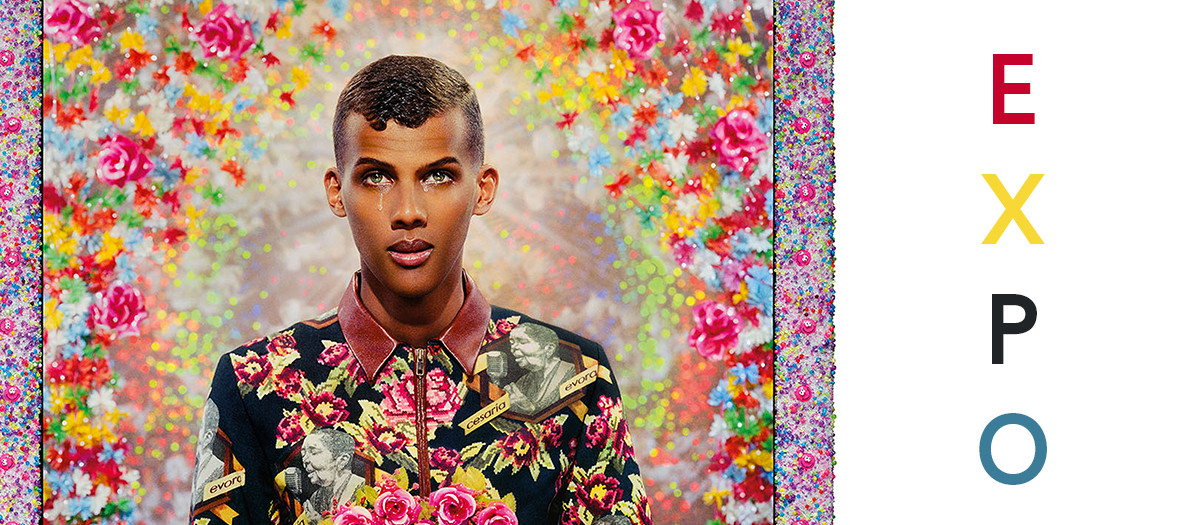  Portrait of Stromae Paul Van Haver by artists Pierre and Gilles