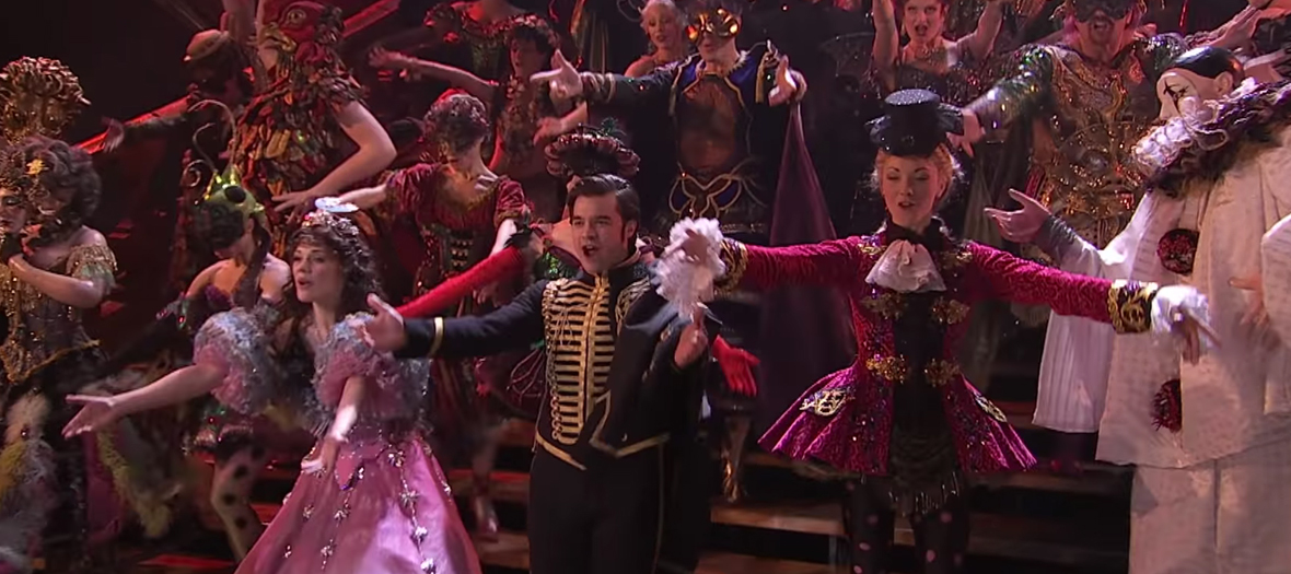 Spectacle de la comédie musicale The Phantom of The Opera au théâtre Mogador