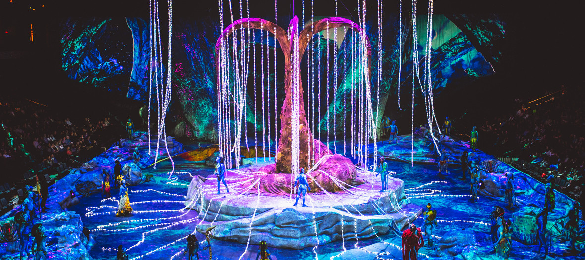 New show of the Cirque du Soleil at the AccorHotels Arena