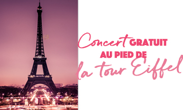 Concert de Dido et Catherine Ringer à la Tour Eiffel 