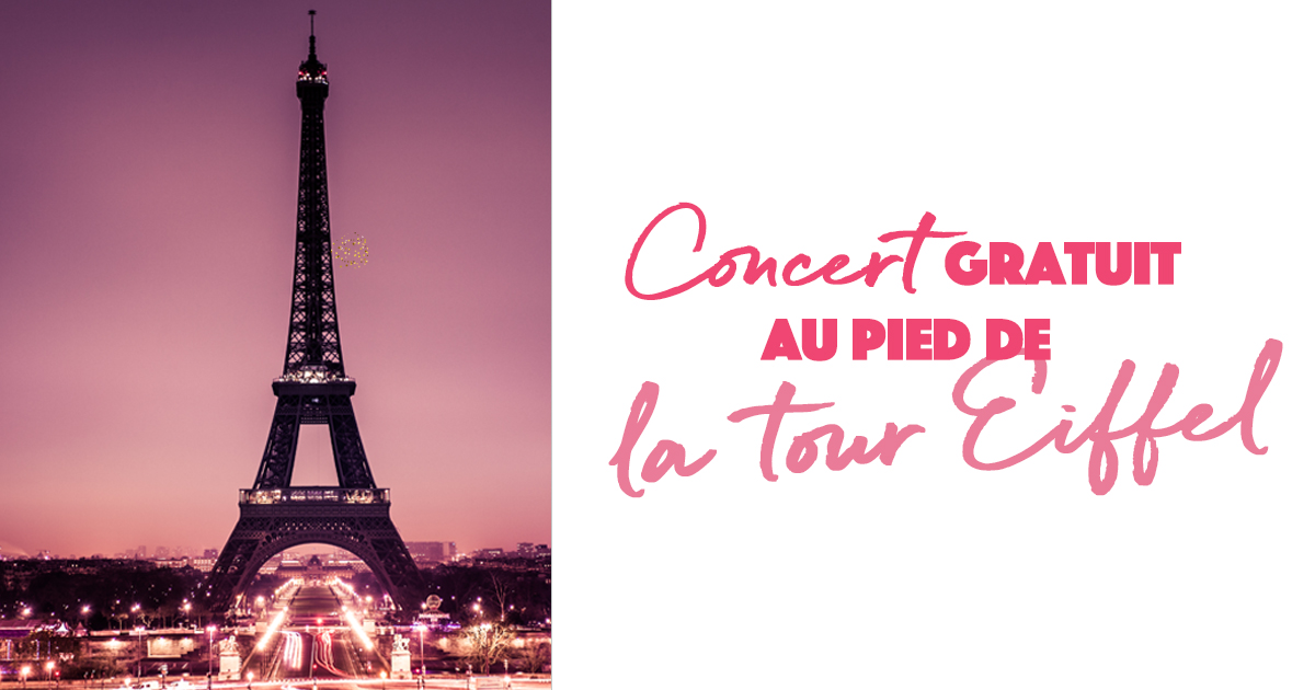 A Free Concert At The Eiffel Tower A Free Concert At The Eiffel Tower