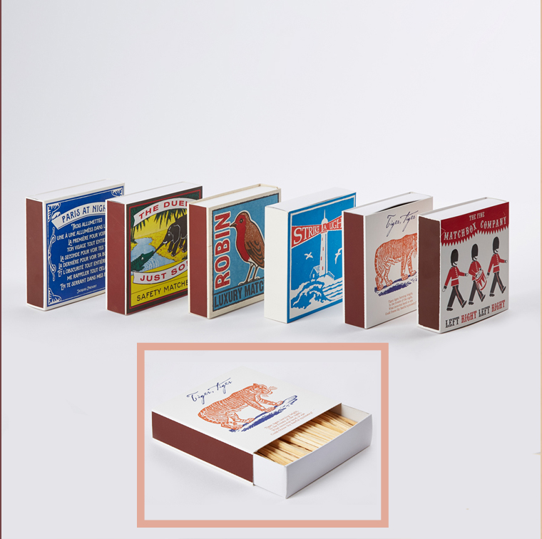 cadeau boite d'allumettes archivist La Boîte d’allumettes Archivist, ConranShop, disponible sur l’eshop à 8,50 €