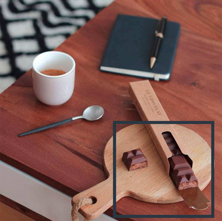 cadeau barre chocolat alain ducasse La Barre à croquer - Lait, Le Chocolat Alain Ducasse, sur l’eshop ou en boutique à 8€