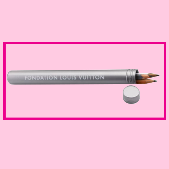 cadeau etui louis vuitton L'Étui à crayons, disponible sur place et sur Fondation Louis Vuitton à 10 €