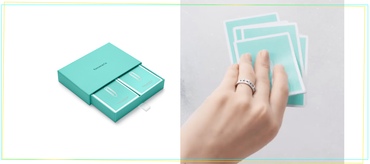 Playing card game €100 of Tiffany & Co