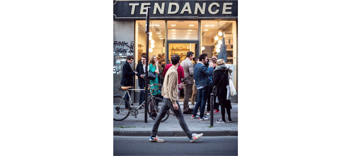 Façade de la boutique et atelier Les Mains Sales