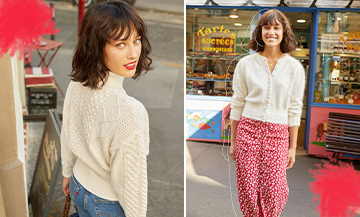 Portrait de Diane Kari instagrammeuse et fondatrice de la marque Fripouille Vintage