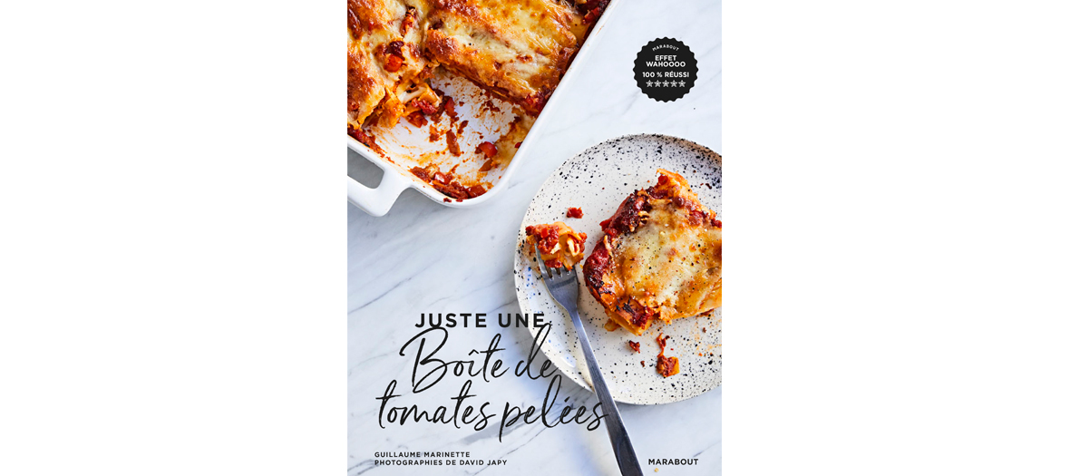 couverture du livre "Juste une boite de tomate pelées de Guillaume Marinette 