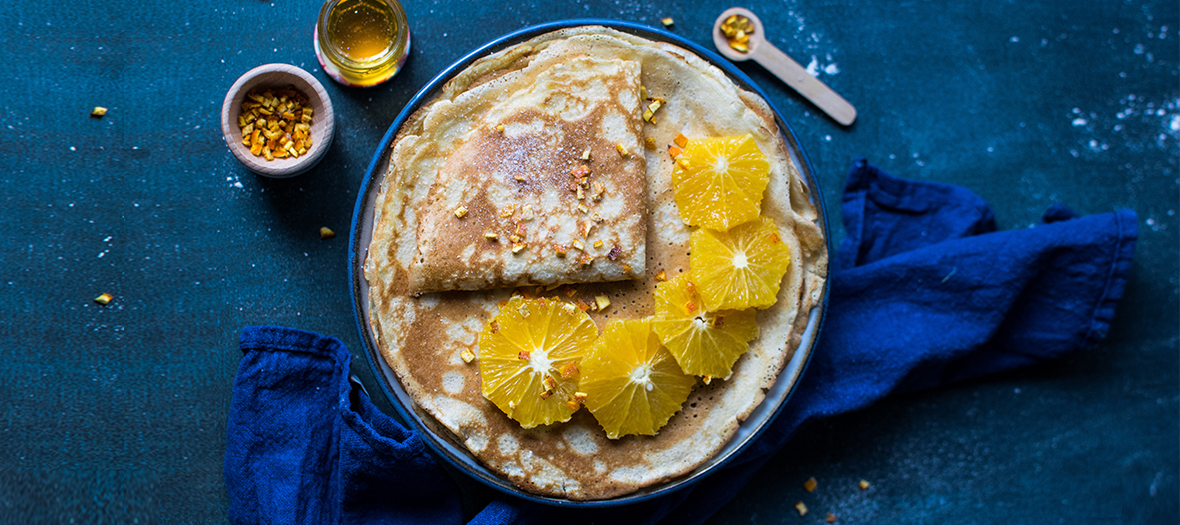 Recette crêpes sucrées et légères