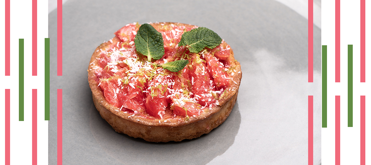 Recette tarte au pamplemousse de Floride