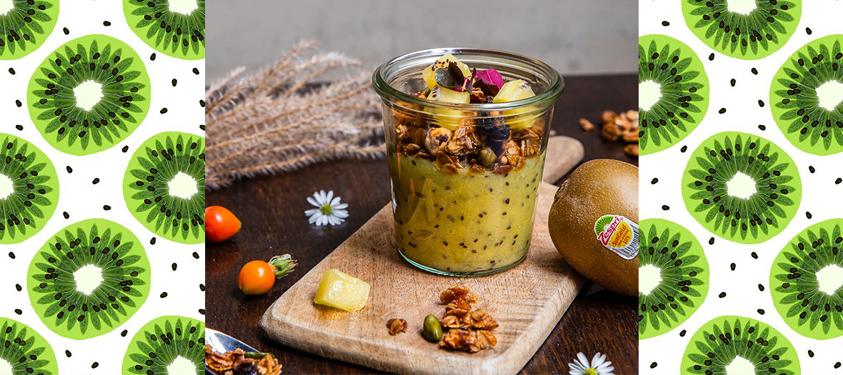 Compote Kiwi Granola