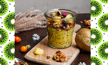 Compote Kiwi Granola