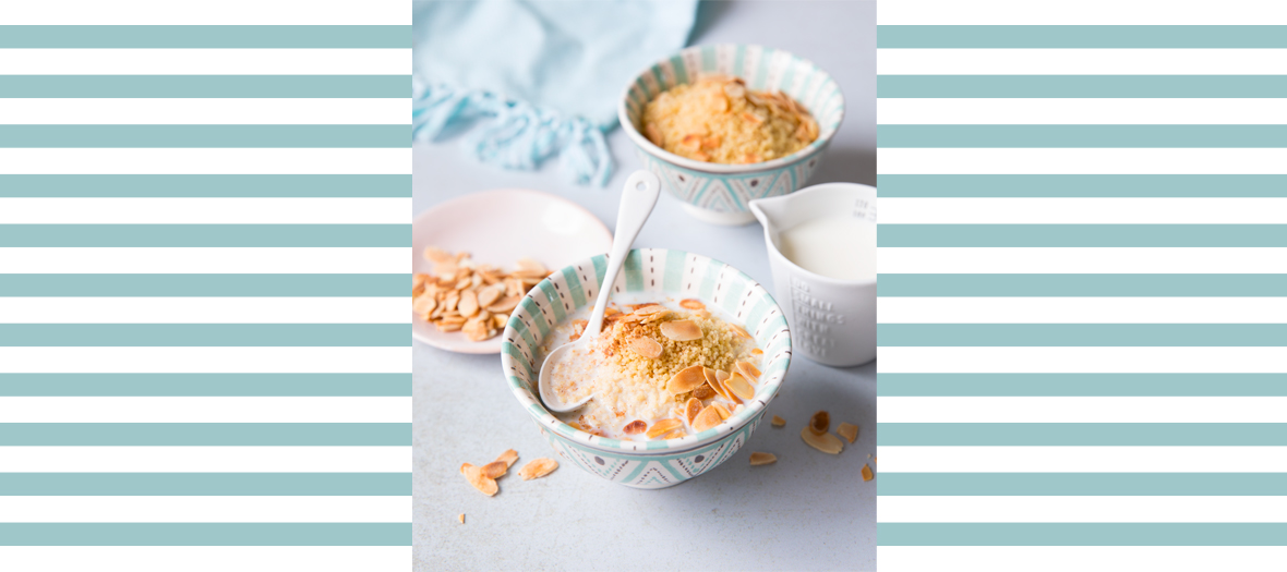 Recette couscous aux amandes grillées et à la cannelle