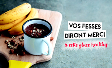 Recette de glaces véganes à la banane et au cacao