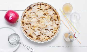 Tarte au pomme pour Halloween