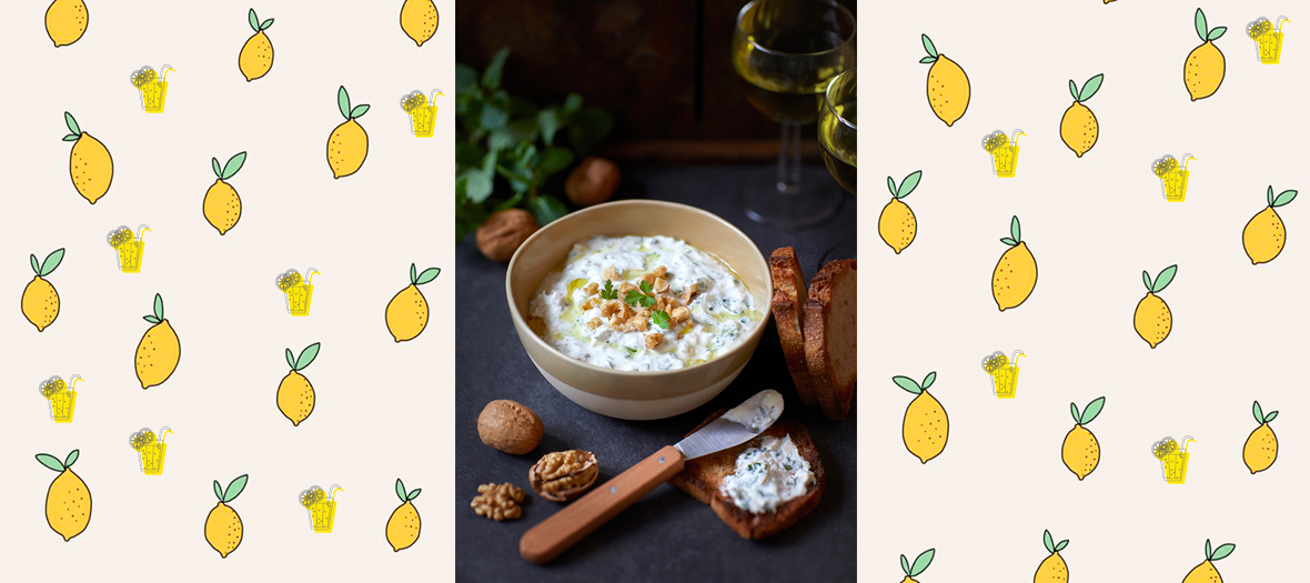 Recette tartinade avec noix et herbes fraîches