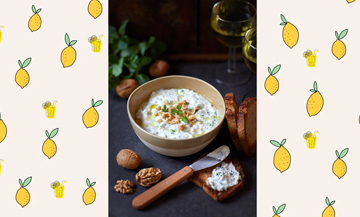 Recette tartinade avec noix et herbes fraîches