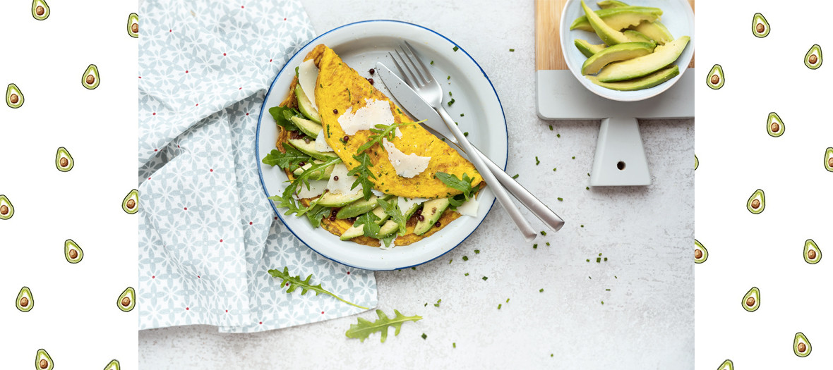 Recette Omelette A L Avocat