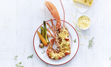 Recette homard gratiné