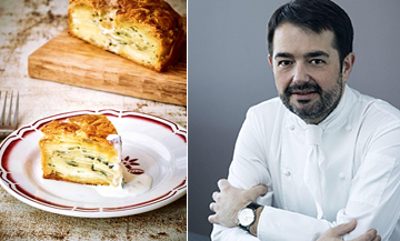 Recette tourte à la pomme de terre de Jean-François Piège