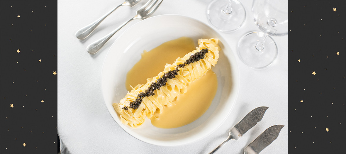 Tagliatelles Au Caviar