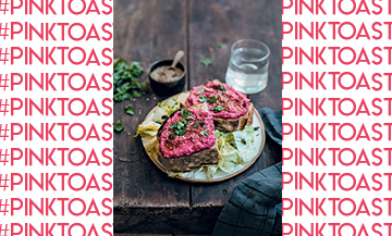 Recette Pink Toast Vegan