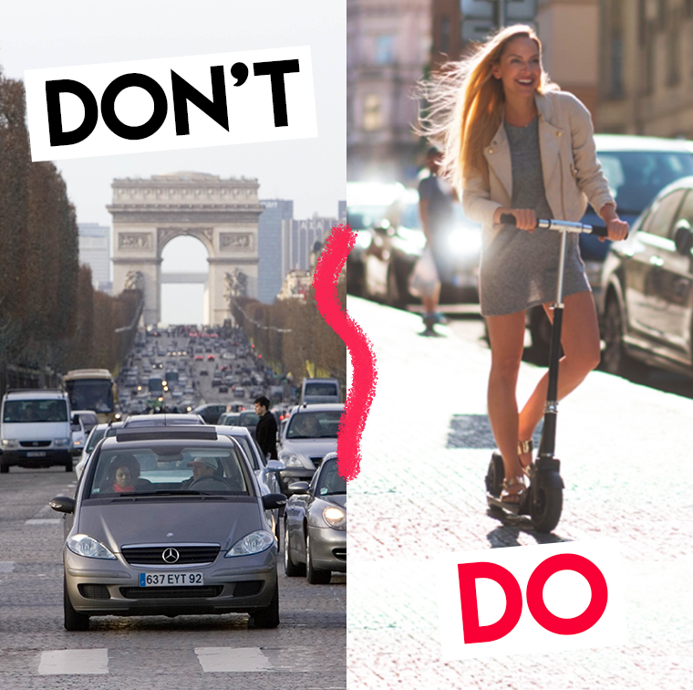 Se déplacer en trottinette électrique à Paris