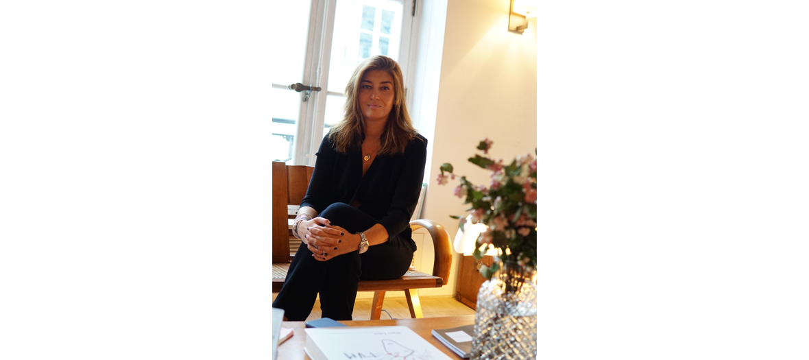 Portrait of Véronique Forge Karibian founder of the digital magazine Business O Feminine