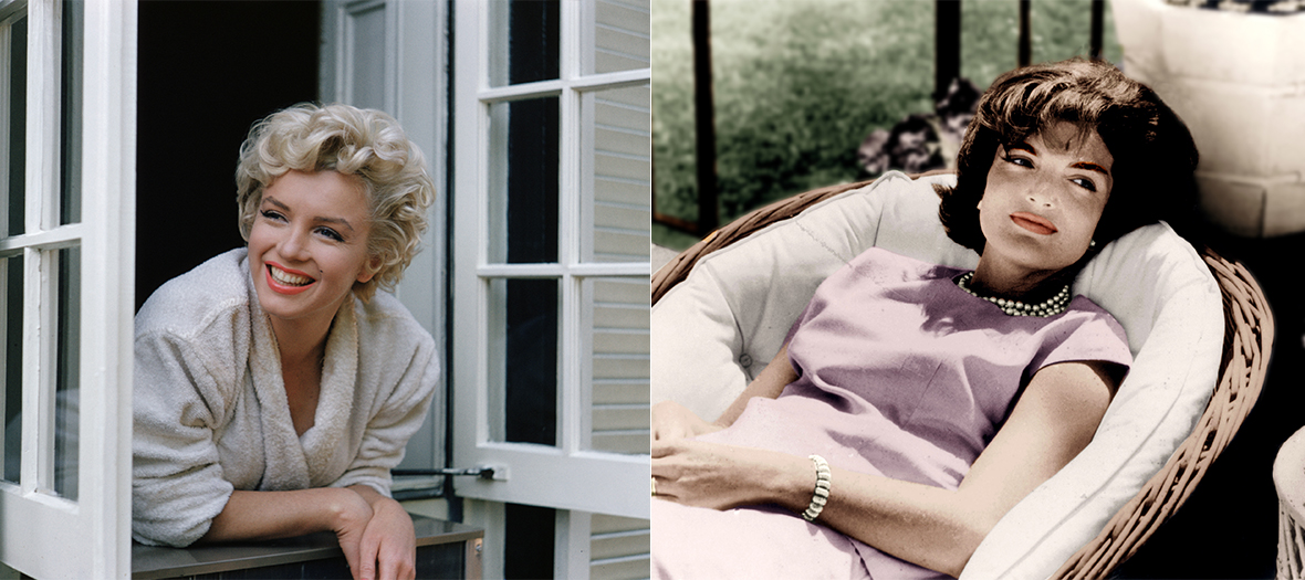 Divine Marilyn, sur Marilyn Monroe et Jackie, une icône, sur Jackie Kennedy à la Galerie Joseph