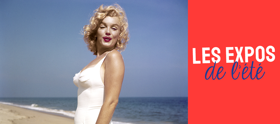 Marilyne Monroe sur une plage