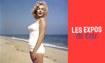 Marilyne Monroe sur une plage