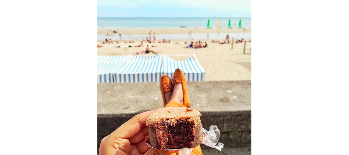 The Fondant Baulois at the beach