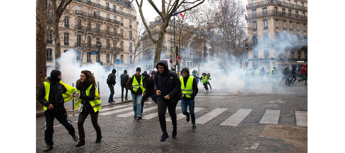 Manifestation des Gilets Jaunes à Paris