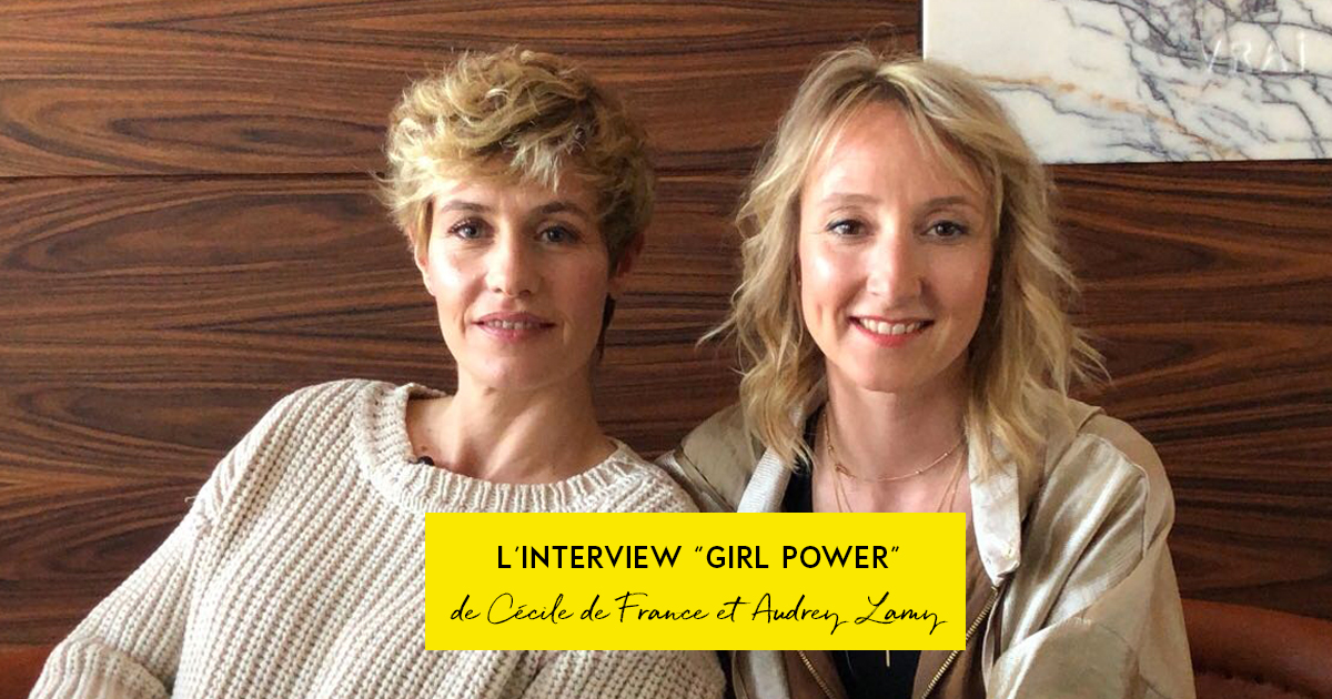 Interview with Cécile de France and Audrey Lamy