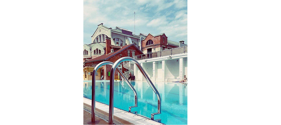 Piscine extérieure de la Butte Aux Cailles