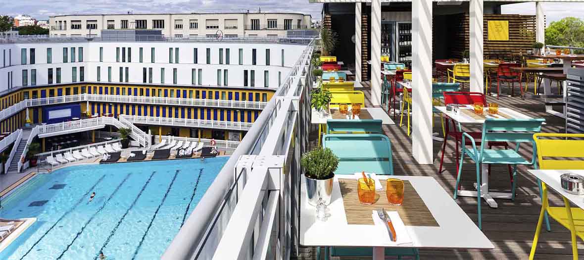 Piscine extérieure de l'hôtel 5 étoiles MGallery