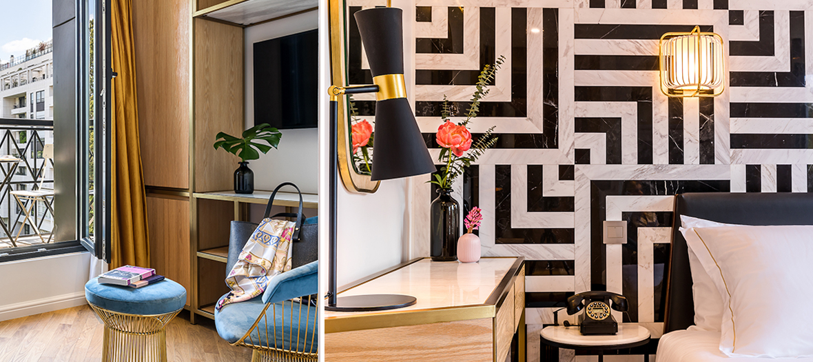 Hôtel Rose Bourbon, Art Déco 
